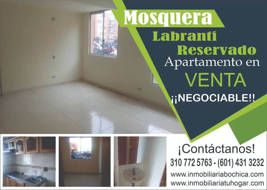 Apartamento En Venta Mosquera – Cundinamarca