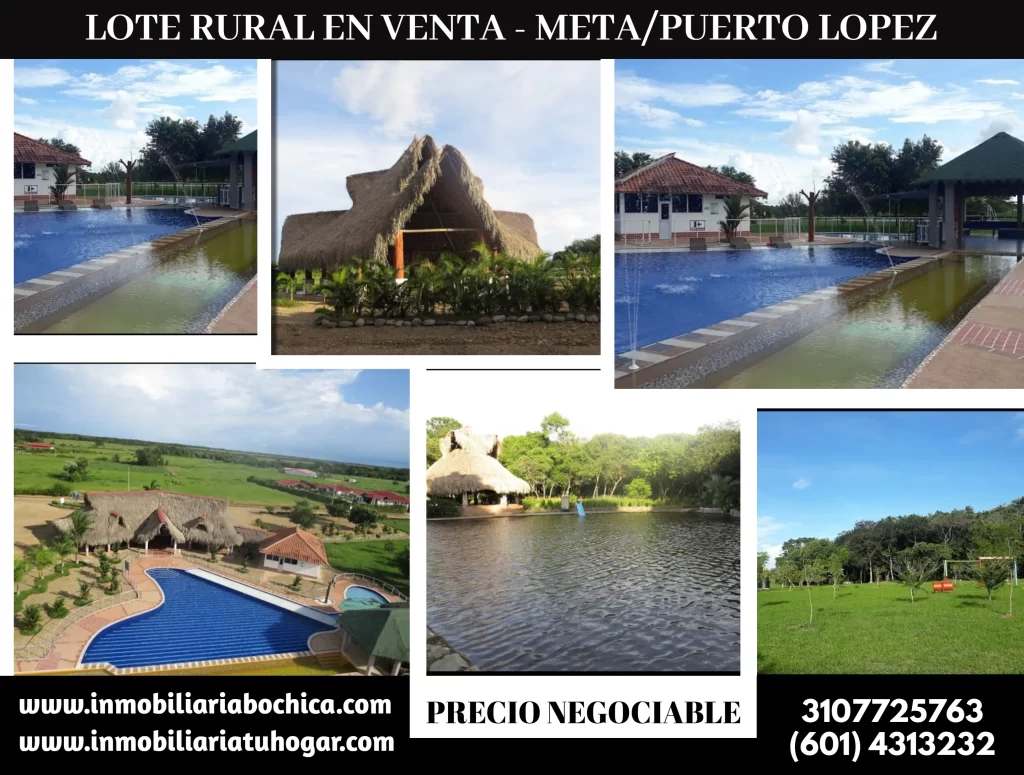 Lote en venta – Meta/Puerto López