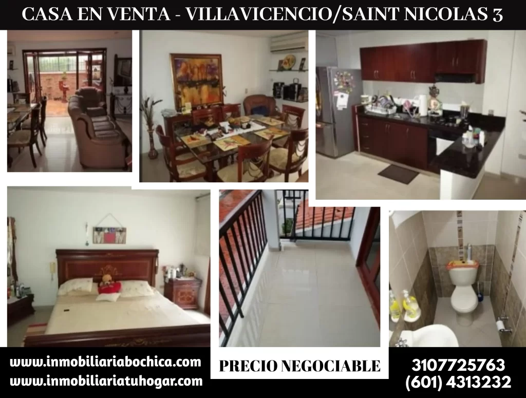 Casa En Venta Villavicencio – Meta